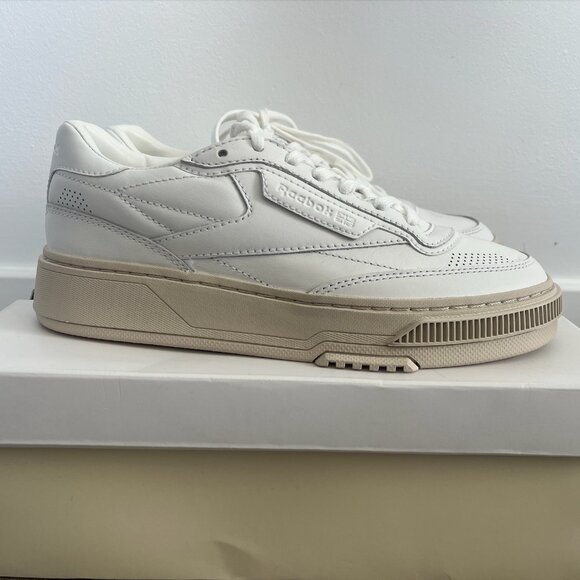 Reebok Classics White Club C LTD Sneakers NEVER WORN - Picture 1 of 3
